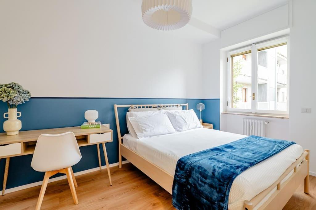 Luxury 1 Bedroom Apartment, Close To San Siro, Fiera And 10 Min Metro To Duomo Mediolan Zewnętrze zdjęcie